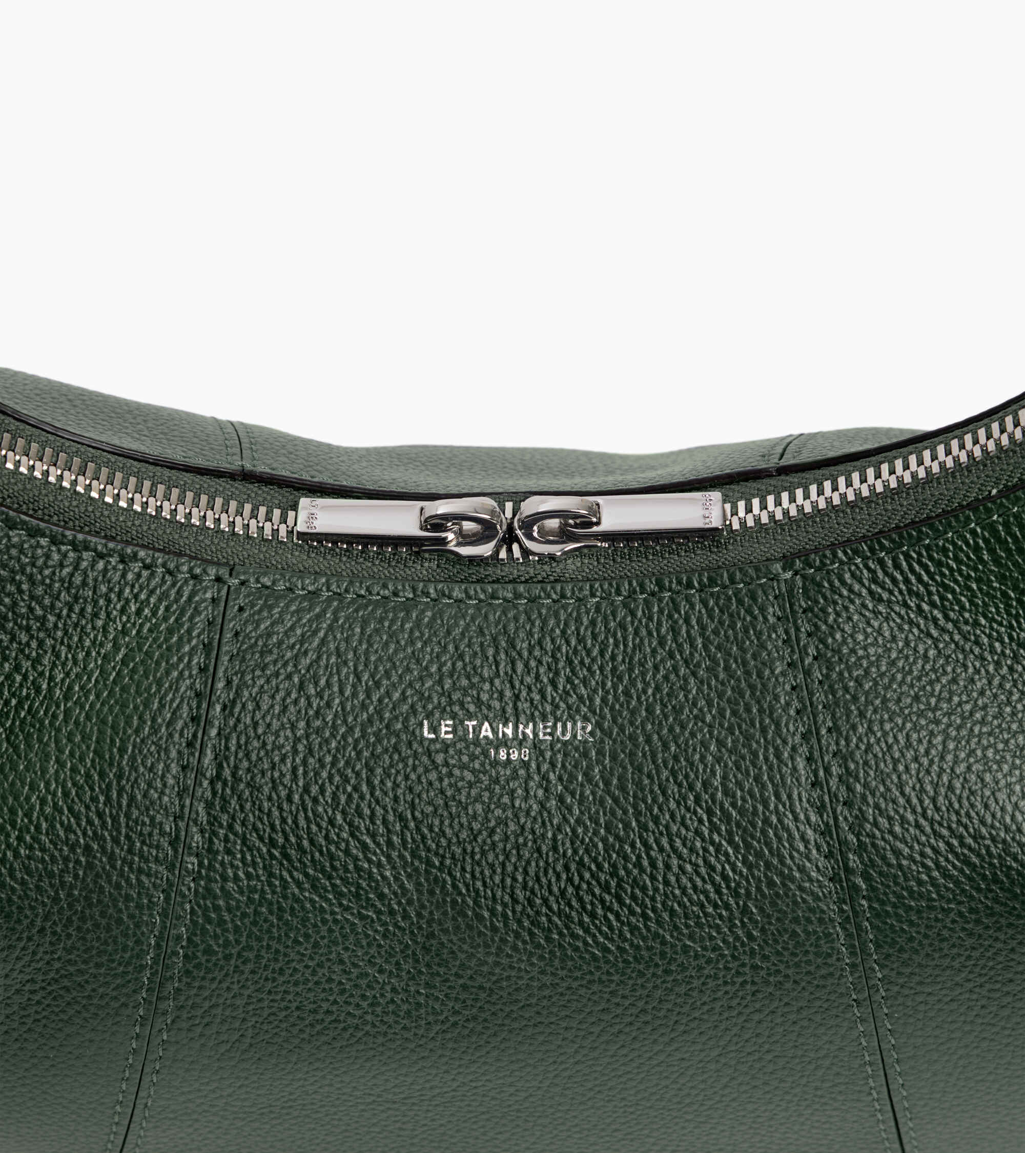 Juliette small hobo bag in grained leather