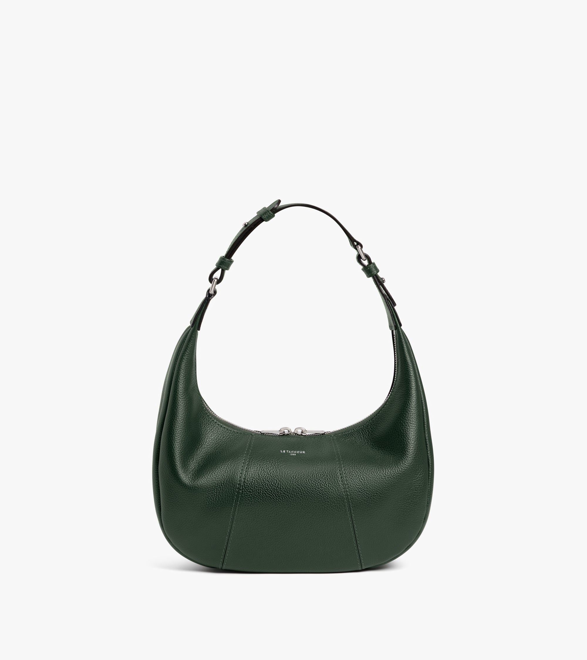 Juliette small hobo bag in grained leather