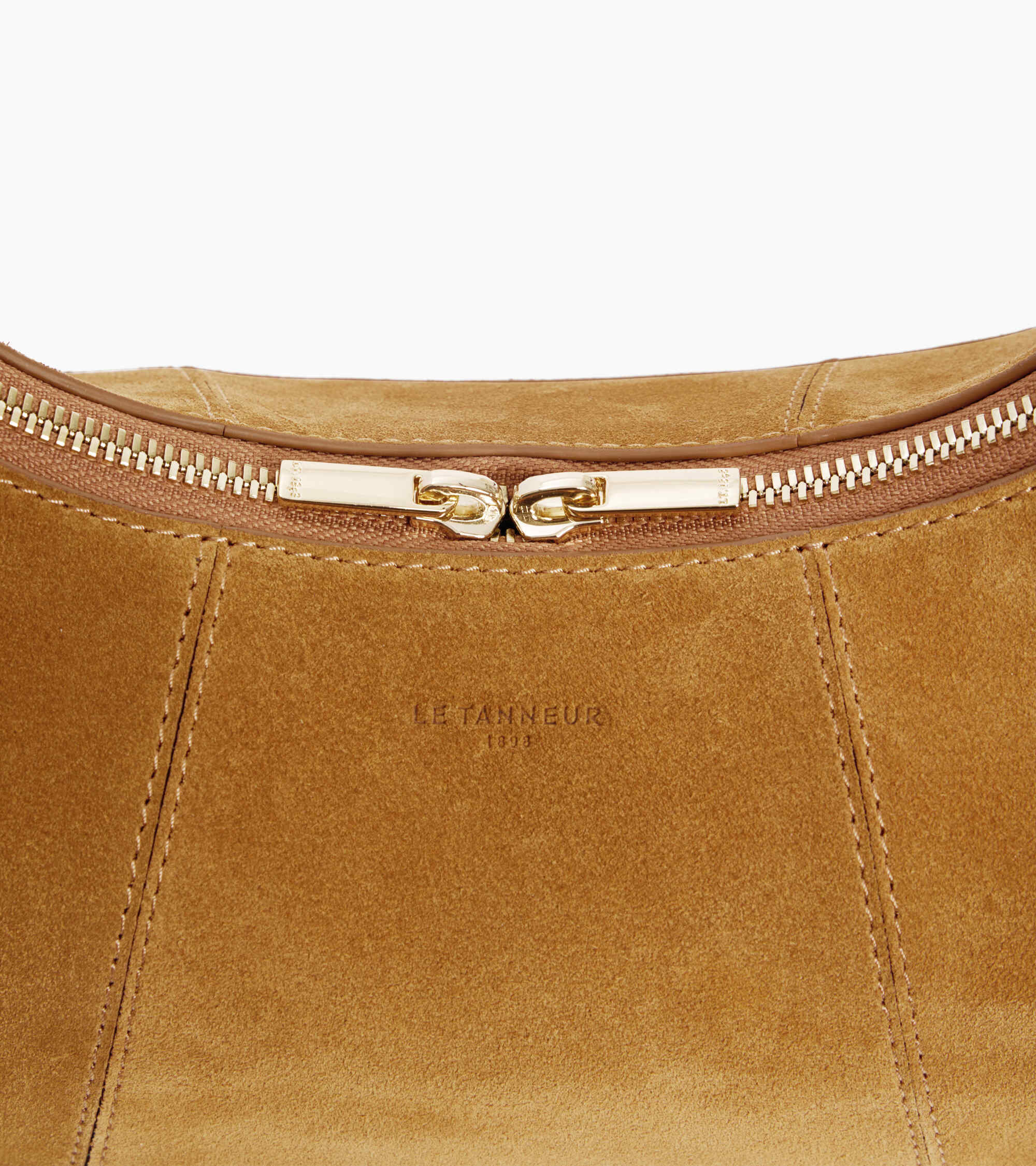 Juliette small hobo bag in suede split leather