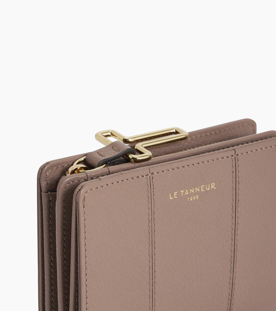 Juliette small purse in grained leather