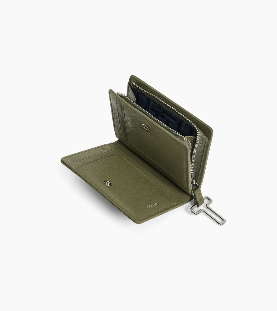 Juliette small purse in grained leather
