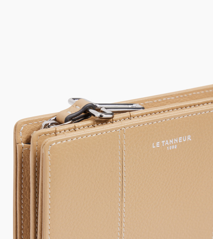 Juliette medium wallet in grained leather