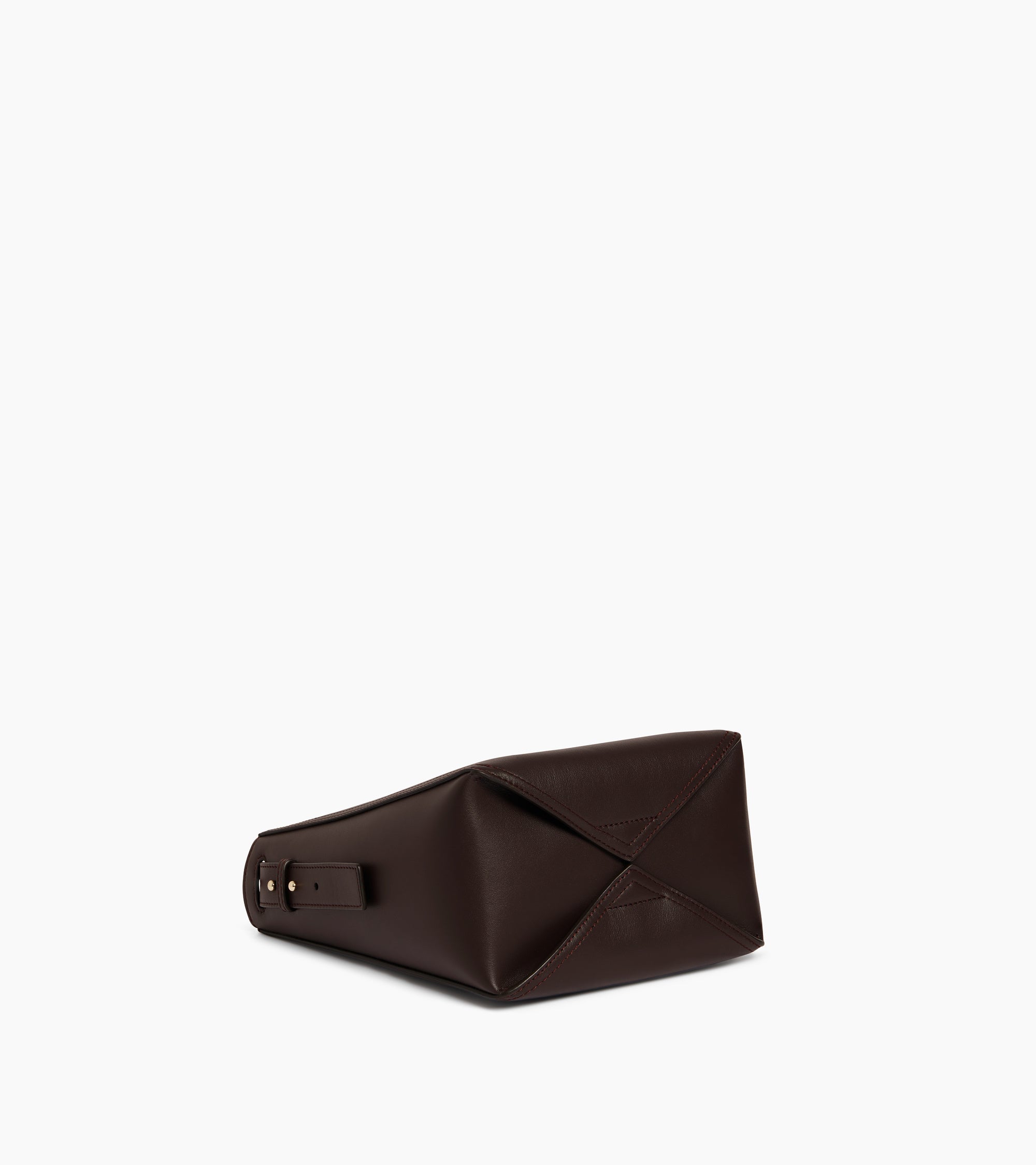 Céleste small smooth leather hobo bag