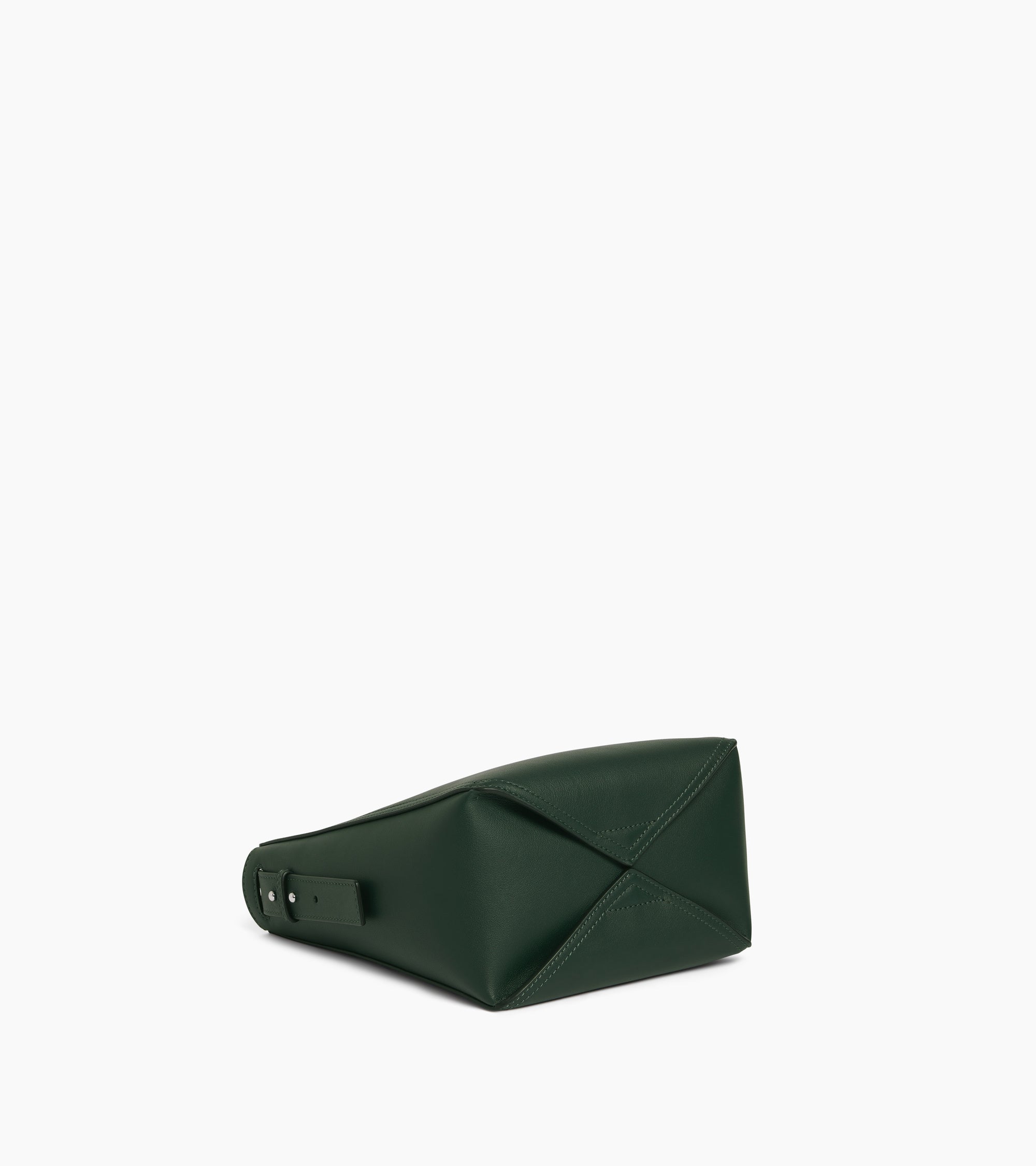 Céleste small smooth leather hobo bag