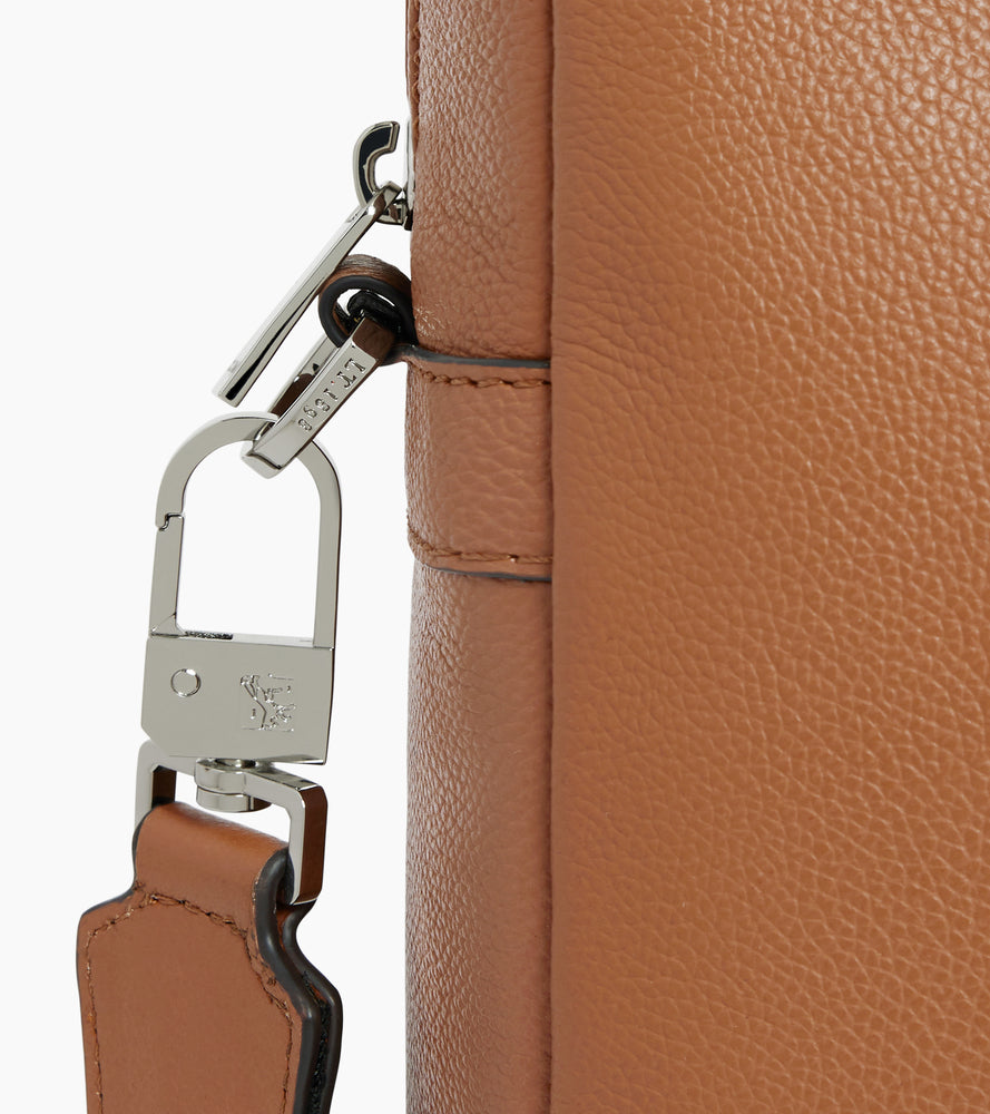 Portadocumentos 15" Marceau en cuero granulado modelo mediano