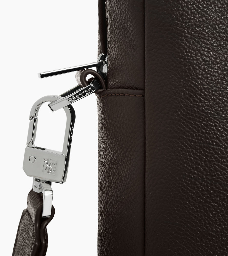 Porte documents 15" Marceau en cuir grainé moyen modèle