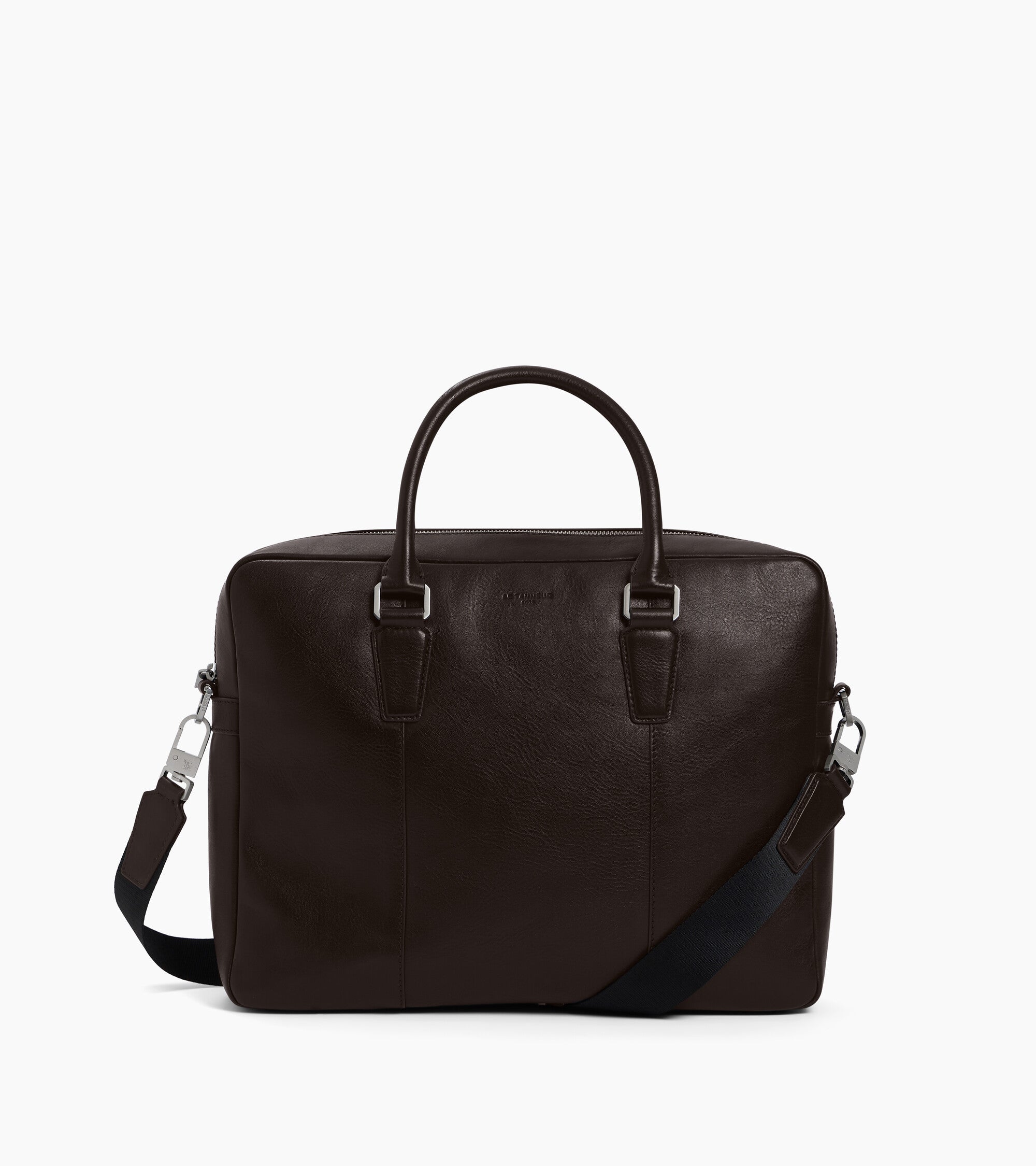 Marceau 15" medium model document case in oiled leather