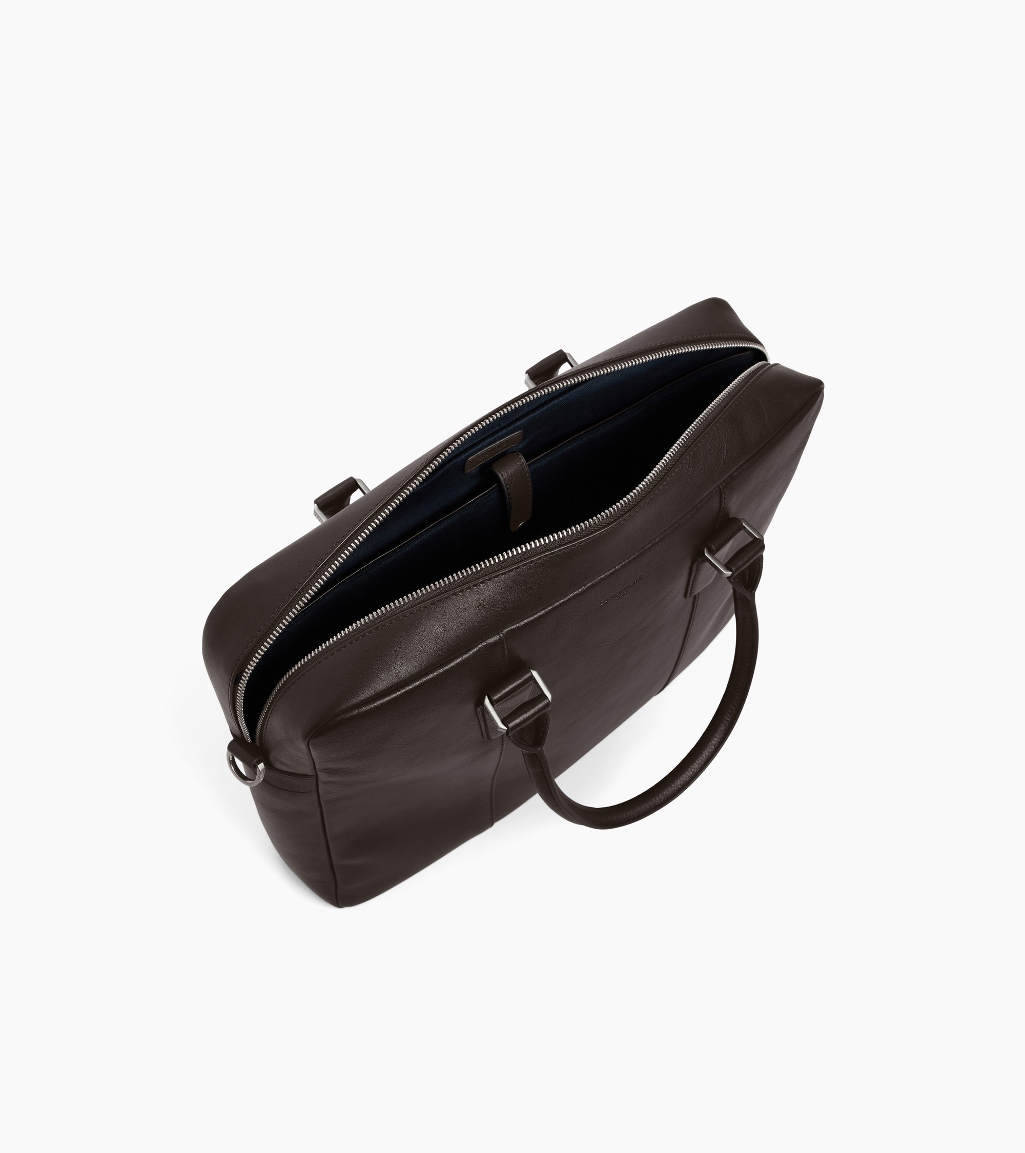 Marceau 15" medium model document case in oiled leather