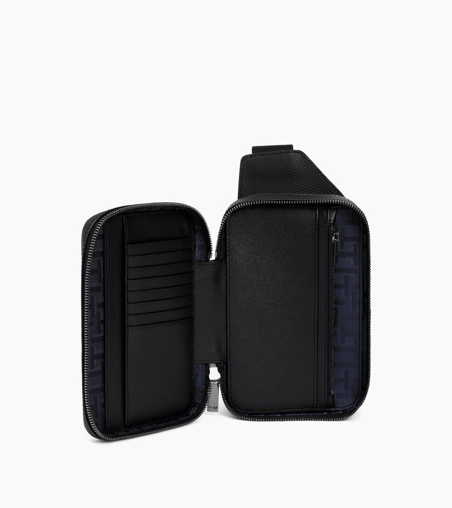 Mochila Emile de cuero granulado