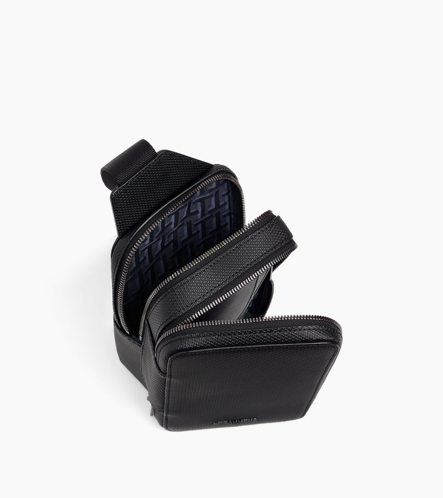 Mochila Emile de cuero granulado