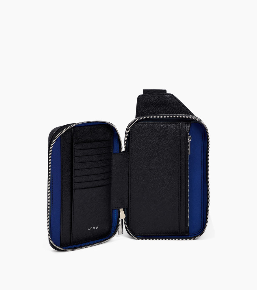 Mochila Emile de cuero granulado