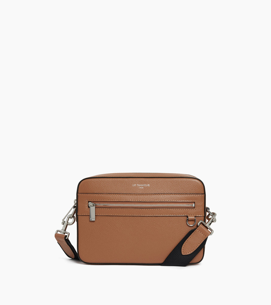 Emile small shoulder bag in grained leather