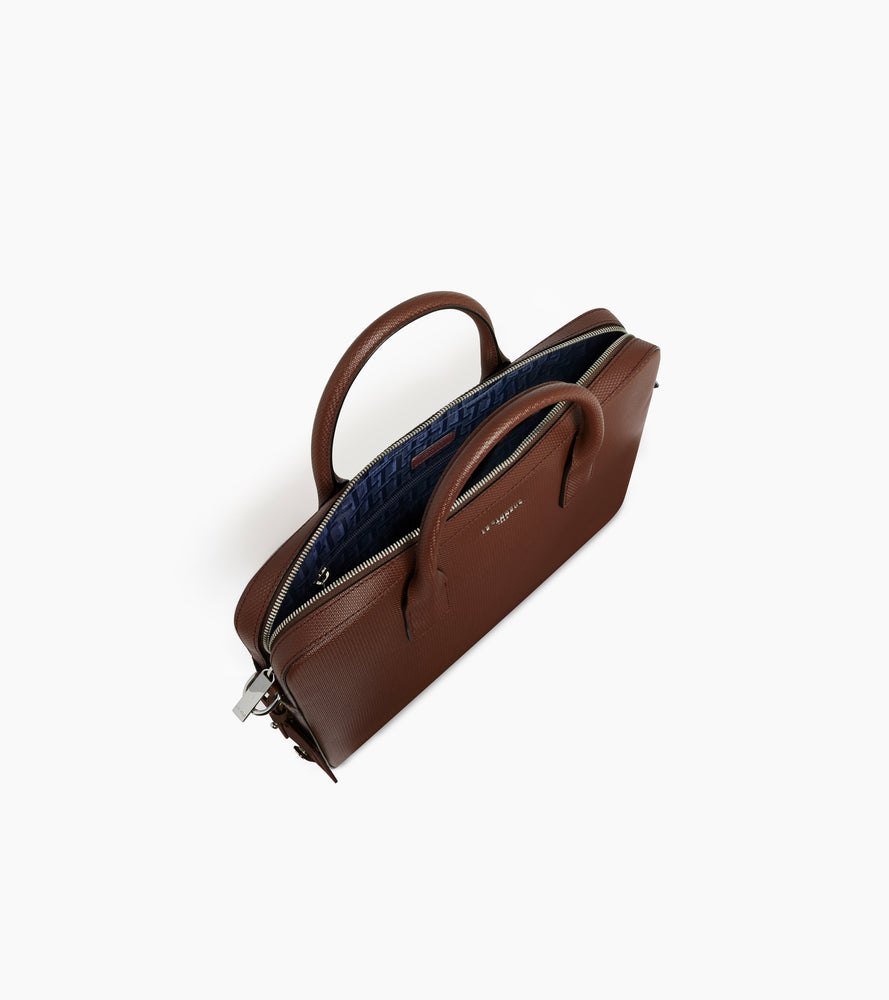 Portadocumentos slim 14" Emile de piel signature T