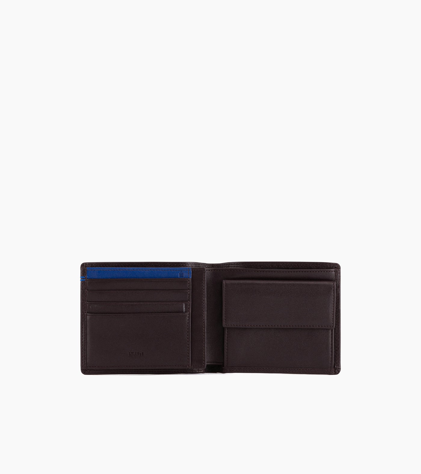 Portefeuille Vintage En Cuir Alex Martin Pour Pêche à La Mouche, Avec Poche Plastique