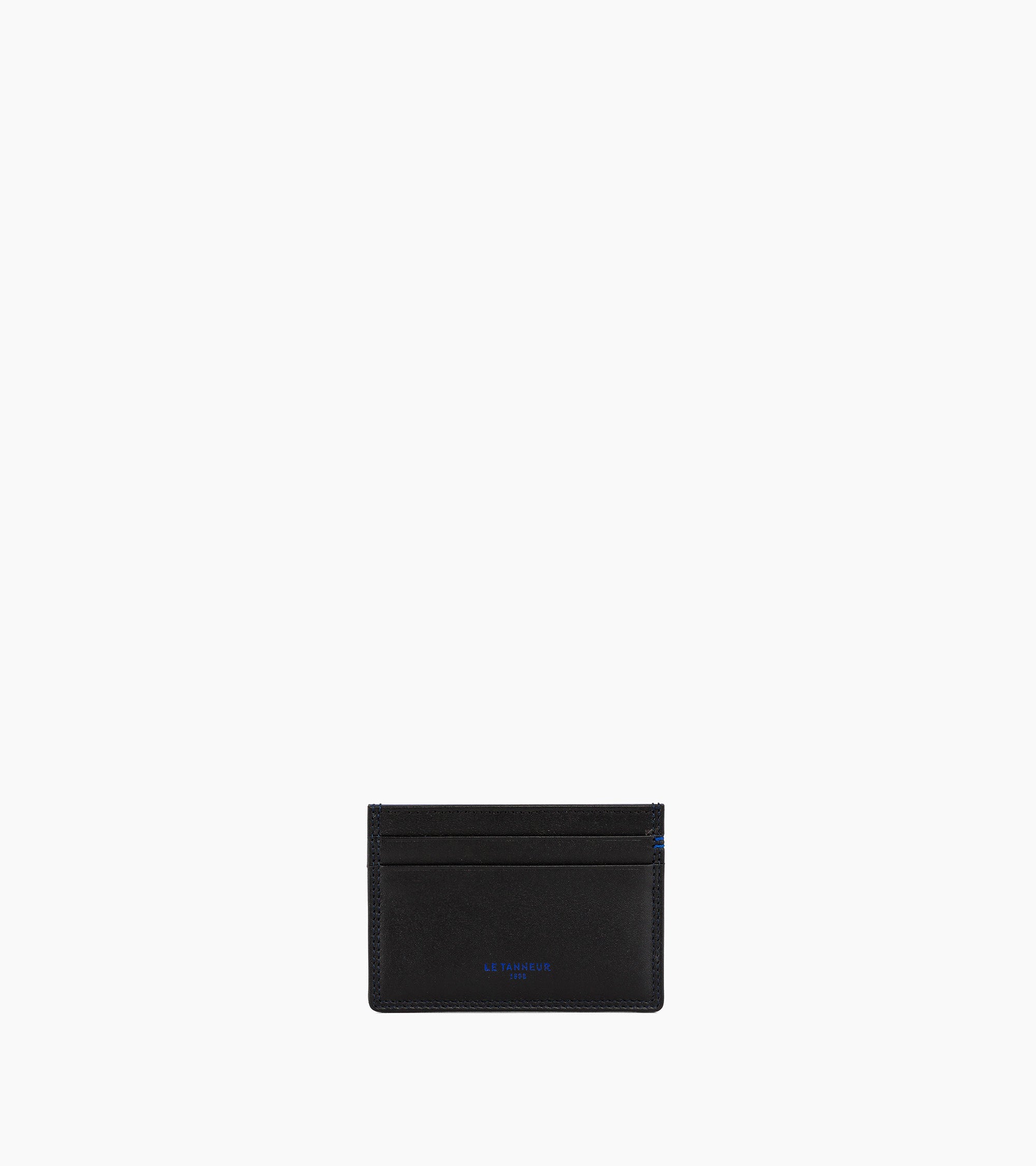 Porte cartes vertical Martin en cuir lisse