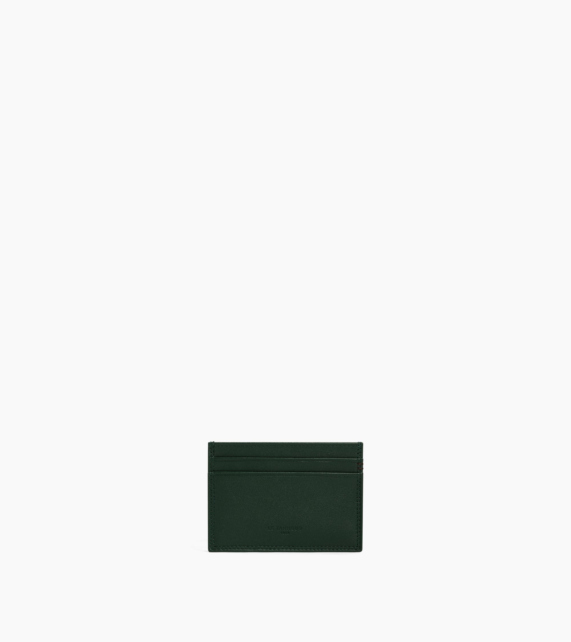 Martin card holder in smooth leather