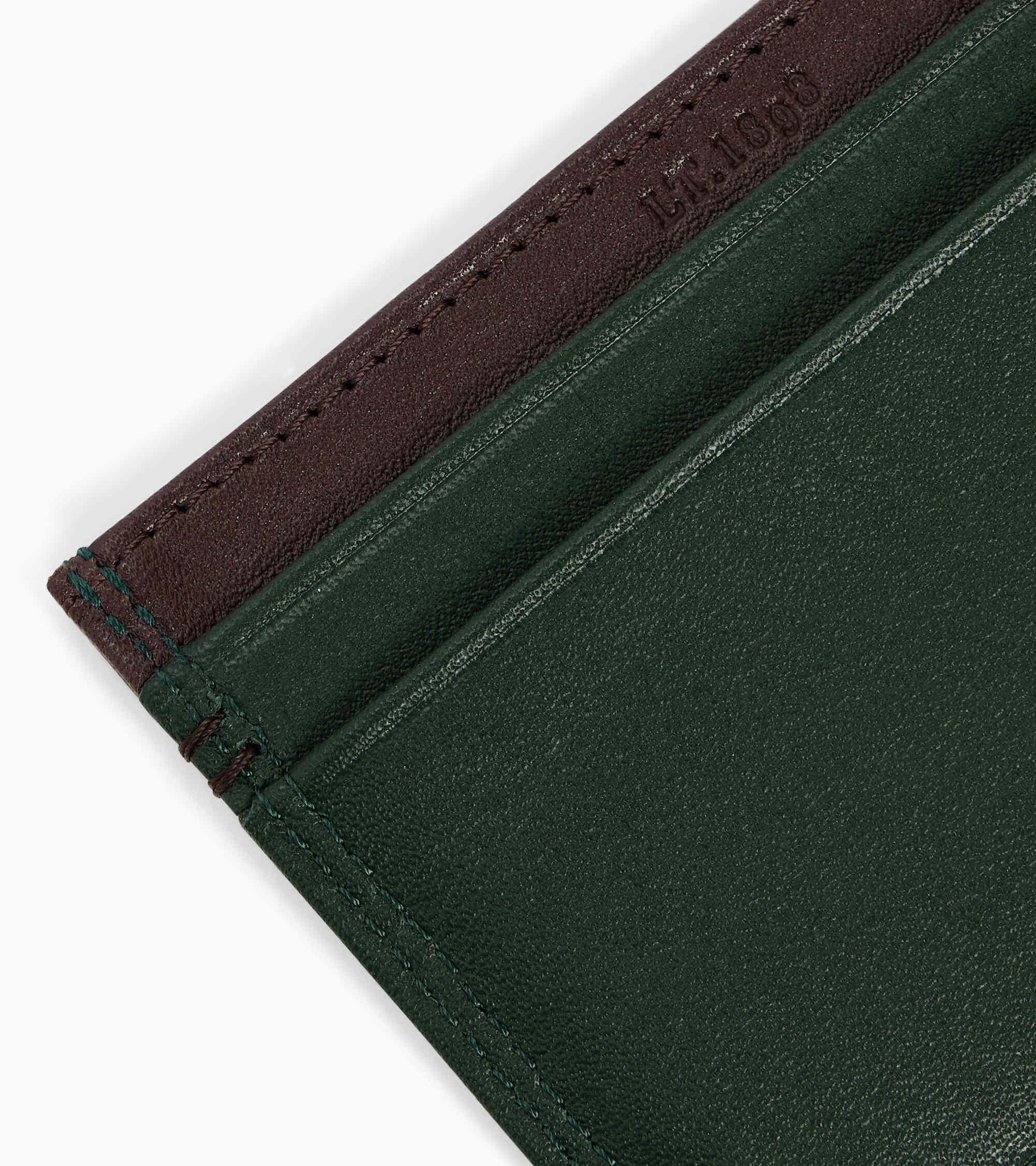 Martin card holder in smooth leather