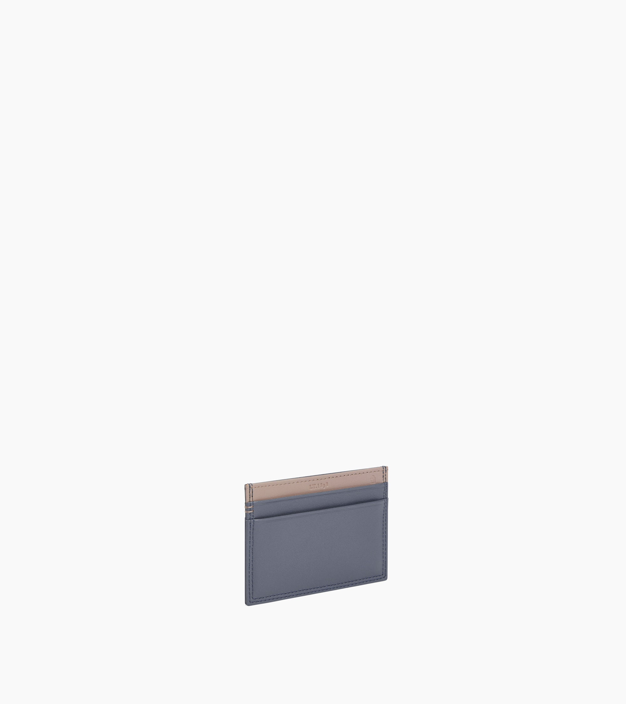 Martin card holder in smooth leather