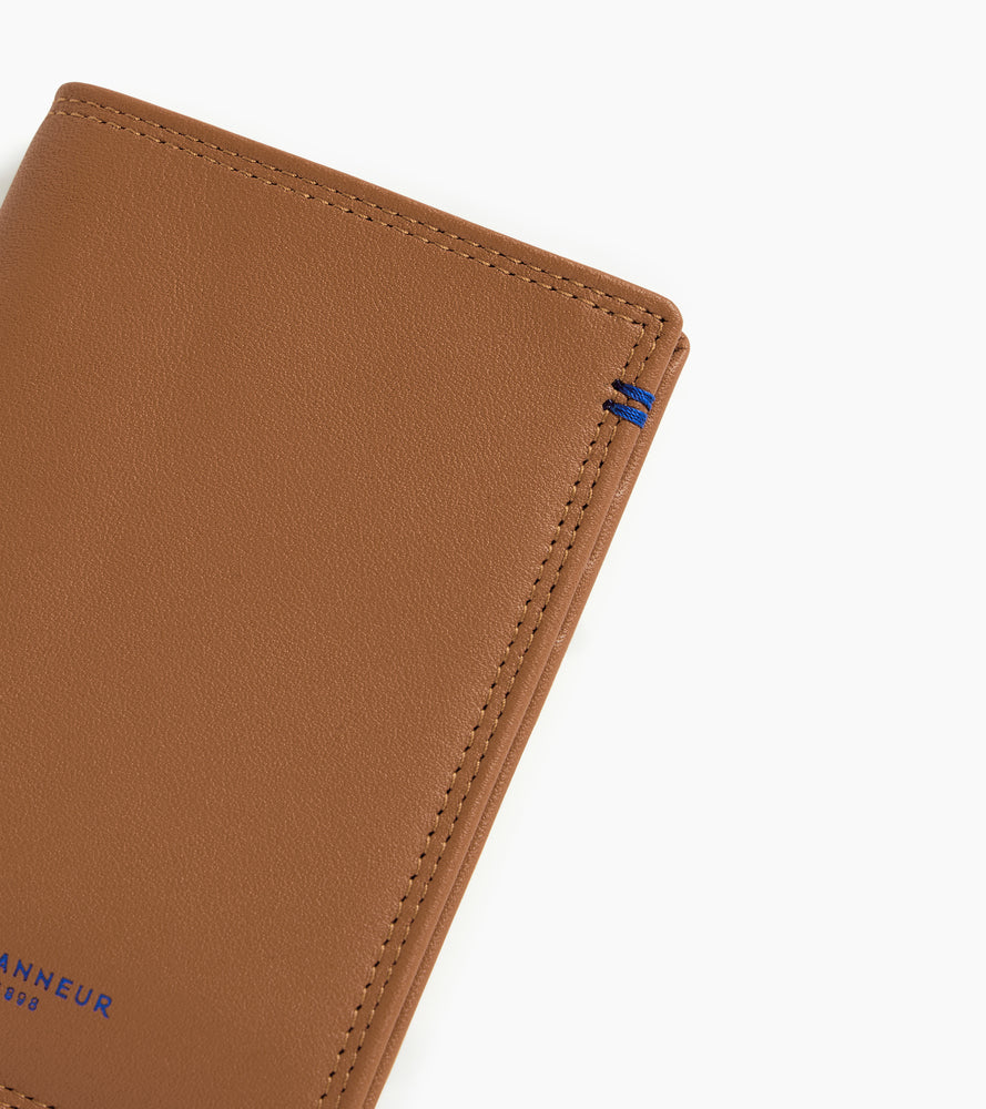 Martin smooth leather vertical card holder