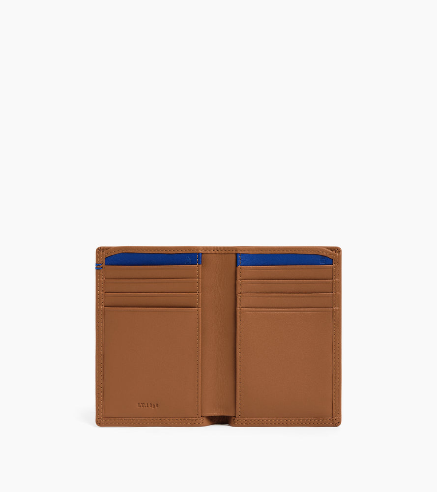 Martin smooth leather vertical card holder