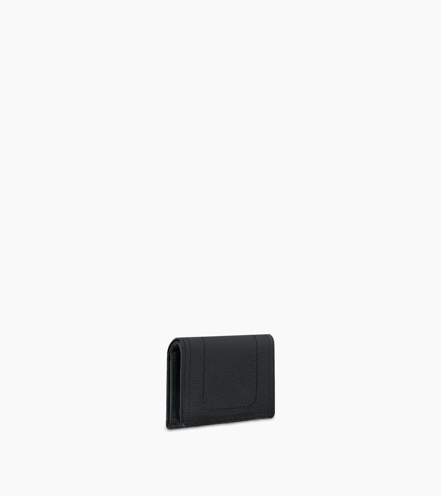Ella small wallet in grained leather