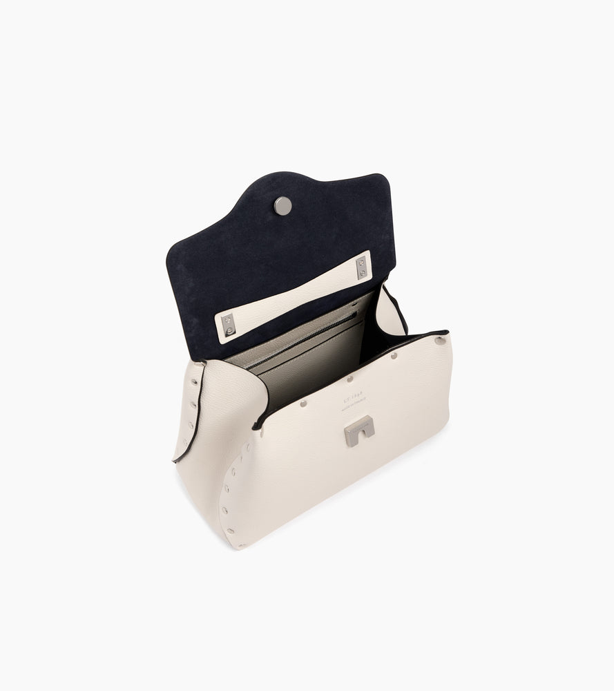 Petit sac à main Sans Couture en cuir grain chèvre