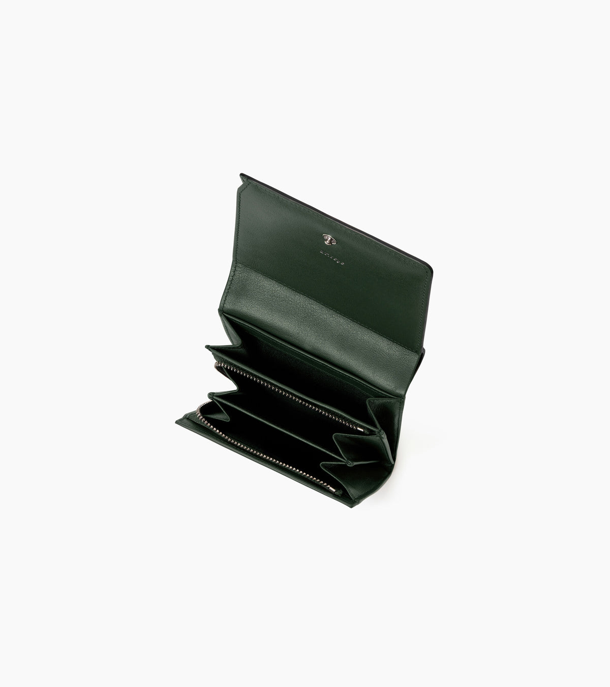 Louison small wallet with flap in smooth leather