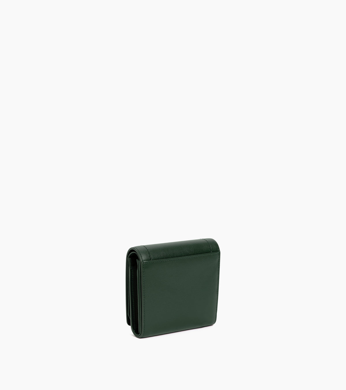 Louison small wallet with flap in smooth leather