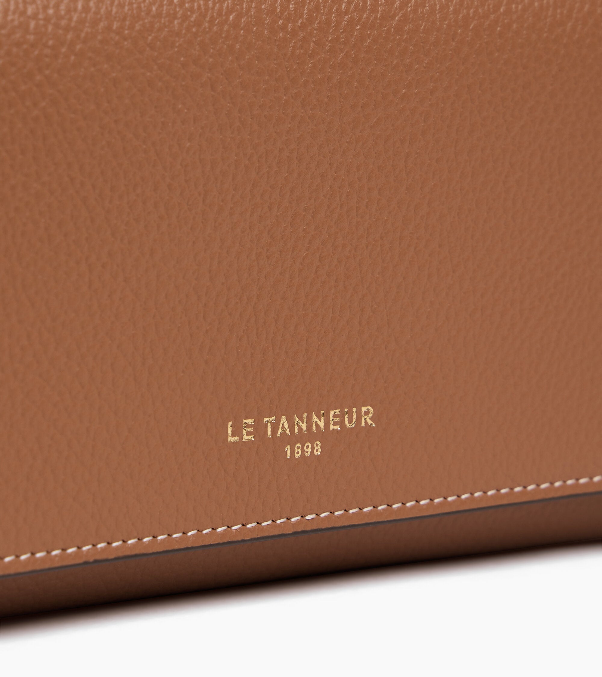 Louison グレインレザー ラージ フラップ付き 財布