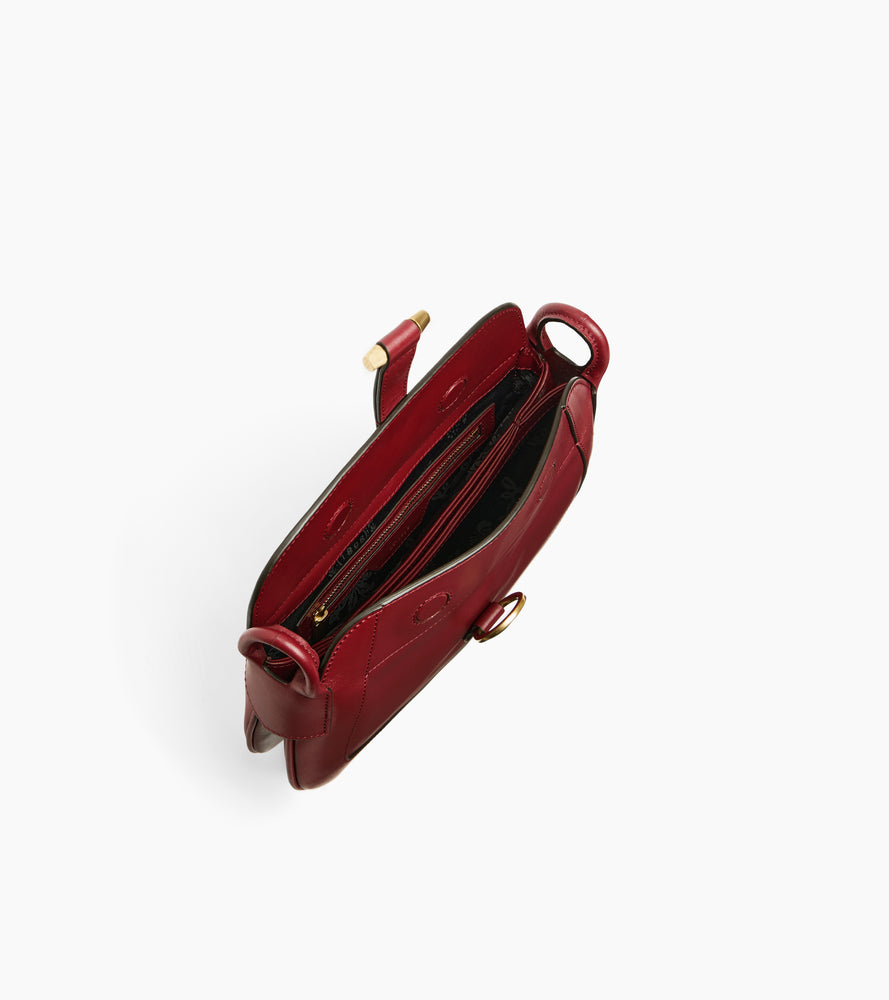 Pia small shoulder bag in smooth leather